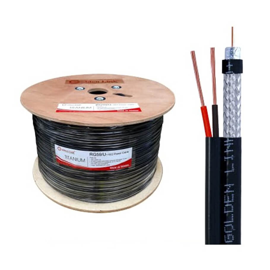 Cáp đồng trục RG59/U+2C Golden Link TW501-02 (305m)
